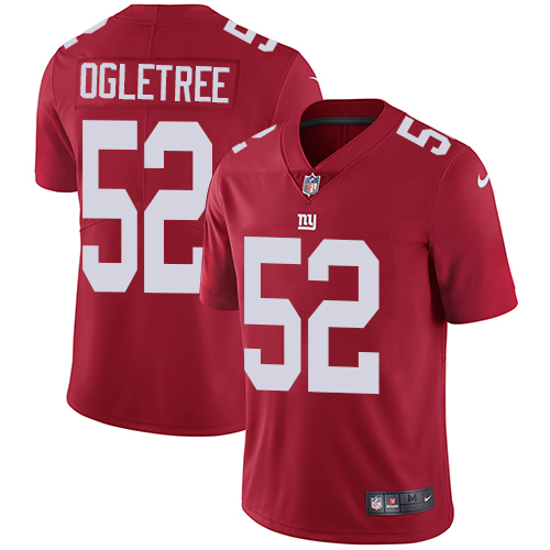 Nike Giants #52 Alec Ogletree Red Alternate Men's Stitched NFL Vapor Untouchable Limited Jersey